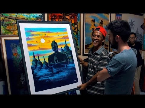 HOW TO PAINT BATIK: LEARNING WITH THE LOCALS IN JOGJAKARTA, INDONESIA