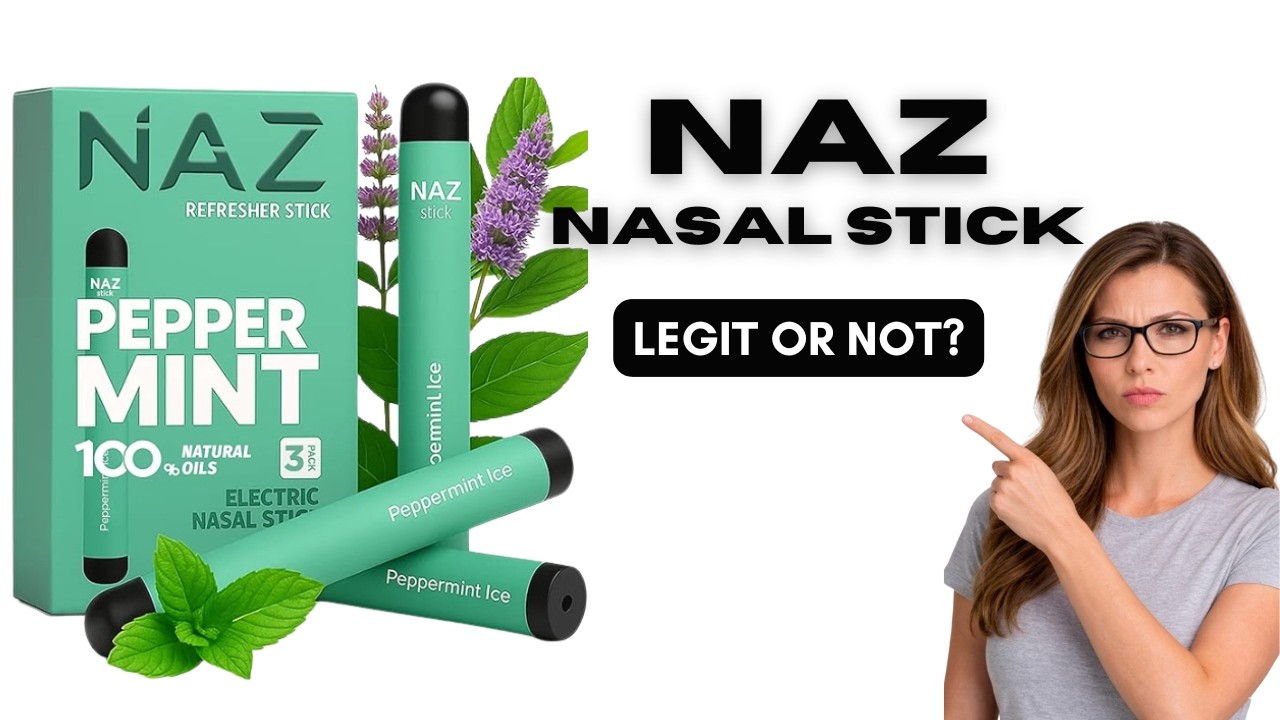 NAZ Electric Nasal Stick Review: Genius or Overhyped? (2026) - YouTube