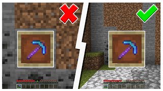 O Glitch que te permite minerar instantaneamente no Minecraft Bedrock