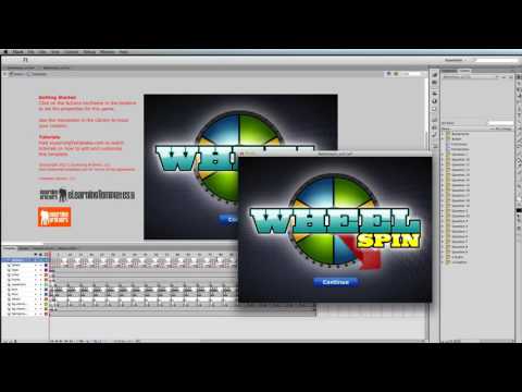 How to adjust the sound volume levels in the Flash templates