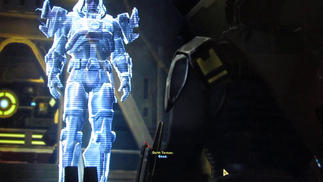 SWTOR:  KLAWD CONTACTS DARTH TORMEN