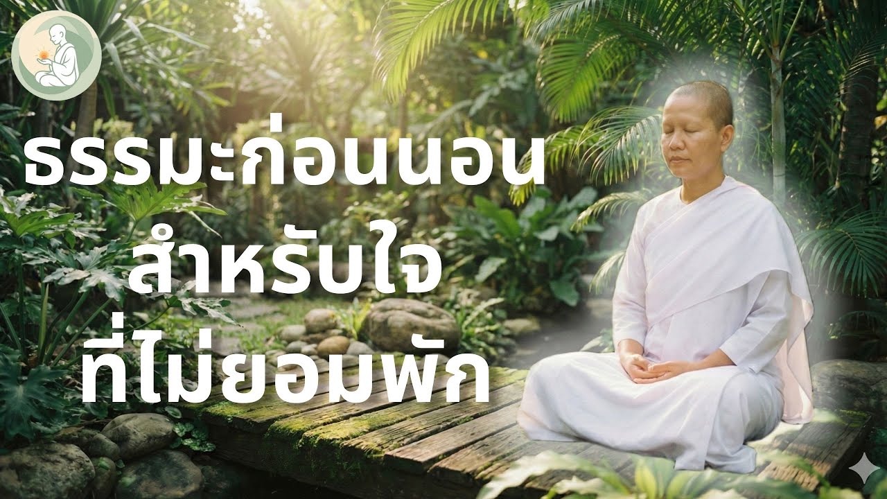 ยานอนหลับชั้นดี สำหรับผู้ใหญ่ที่คิดมาก | ธรรมะก่อนนอน หลับง่าย ไม่ต้องฝืน