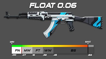CS2 AK-47 | Vulcan - Skin wear/float [4K]