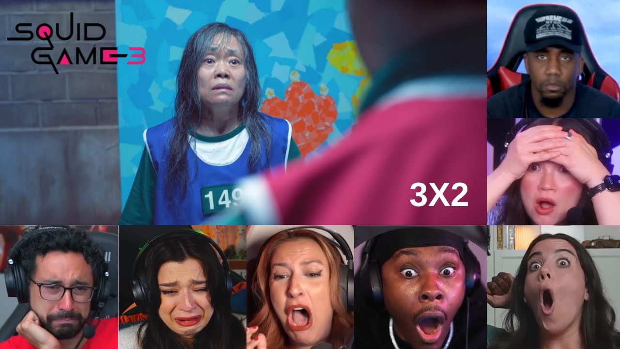 BEST "Player 149 Killed Her Son (Player 007)" Reactions in Squid Game Season 3 Episode 2 (2025)