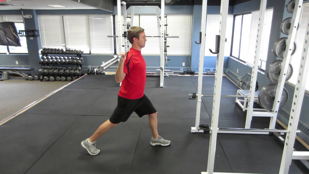 Back Split Squat - YouTube
