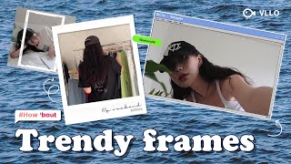 VLLO 프레임 100% 활용하기📺🍒ㅣMake video with trendy frames!
