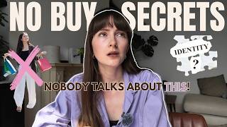 The ONE Secret to a Successful No Buy Year #nobuychallenge