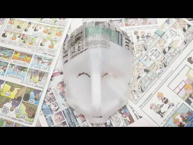 How To Make A Simple Paper Mache Mask • Ultimate Paper Mache