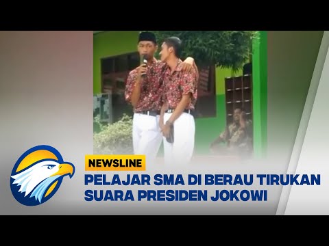 Viral Video Pelajar SMA di Berau Bisa Tirukan Suara Presiden Jokowi