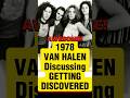 Capture de la vidéo Rare Van Halen Interview In England #Vanhalen #Eddievanhalen #Davidleeroth #Rockandroll