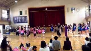 20141026 幕張西小ふれあい祭り [うらじゃ音頭] YOSAKOI心-shin-