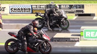 Ninja vs Ninja: Lady Rider On '14 Kawasaki Ninja ZX-6R Takes On A 