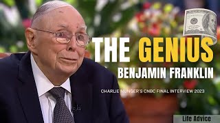 Charlie Munger Reflects on Benjamin Franklin's Genius | Final Interview with CNBC 2023 【C:C.M 323】
