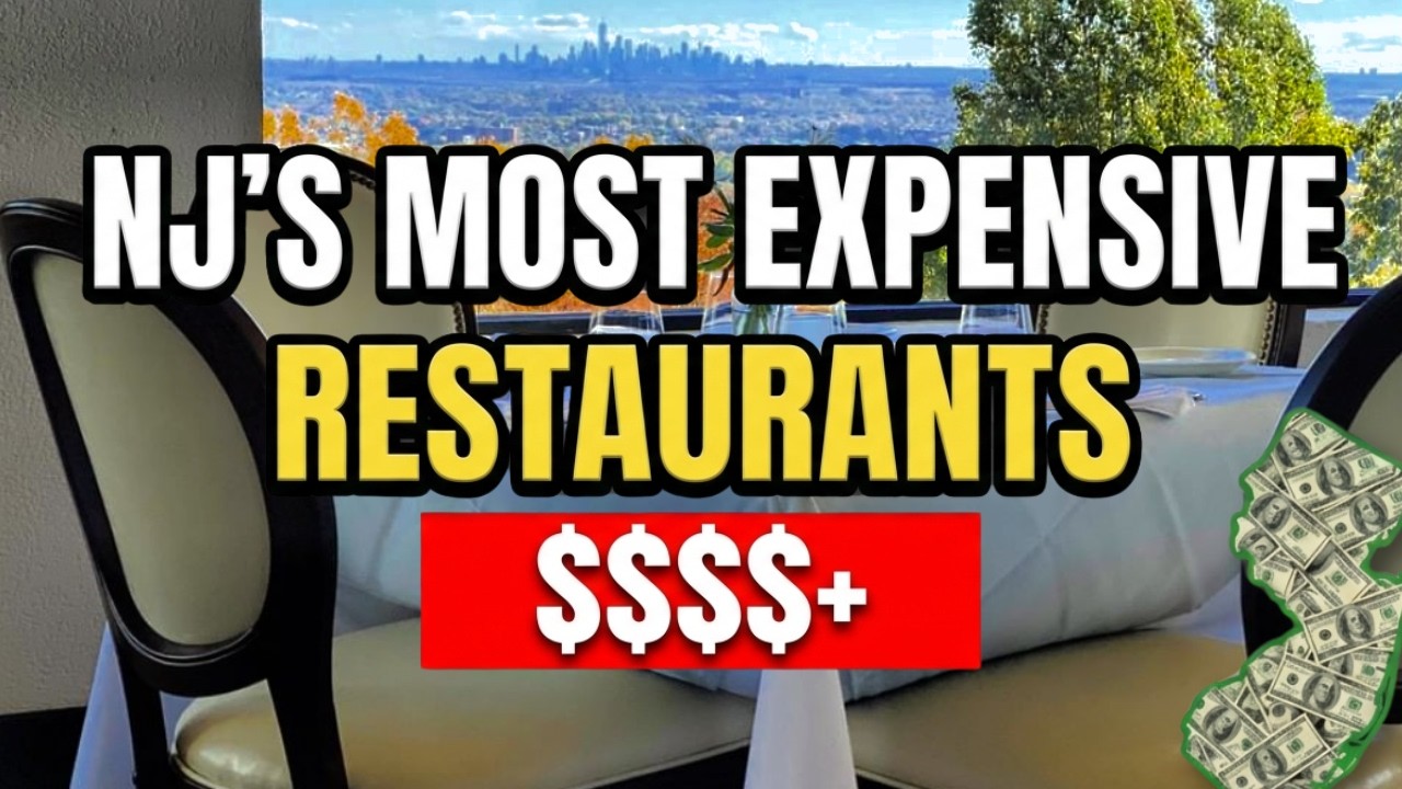New Jersey's Most Expensive Restaurants