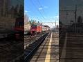 ЭТ2М-095 Москва-Тверь пролетает пл.Поваровка
