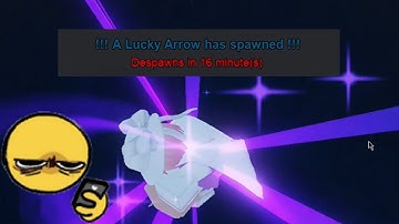 [YBA] When a Lucky Arrow Spawns While You