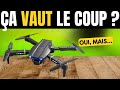 Drone E99 NOVA Drone Pliable Pour Débutants Caméra Dual Décollage Une Touche mp3
