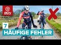 7 Häufige Fehler, die man beim Radfahren vermeiden sollte