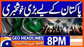 𝐆𝐫𝐞𝐚𝐭 𝐍𝐞𝐰𝐬 𝐟𝐨𝐫 𝐏𝐚𝐤𝐢𝐬𝐭𝐚𝐧..!! | Headlines Geo News 8 PM (16 December 2025) screenshot 4