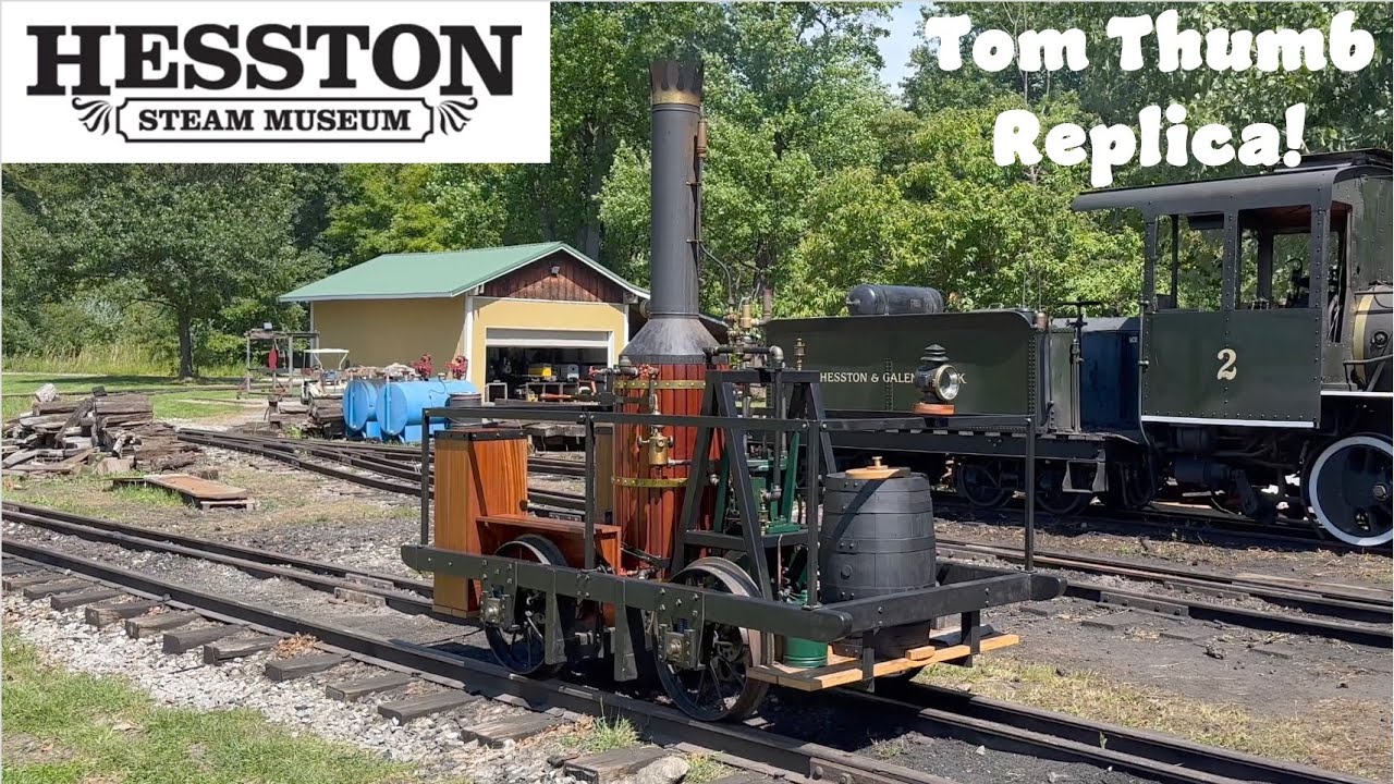 Tom Thumb at the Hesston Steam Museum 2023 YouTube