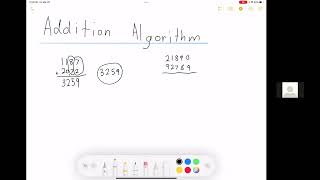 How to use the Addition Algorithm to Add Large Numbers