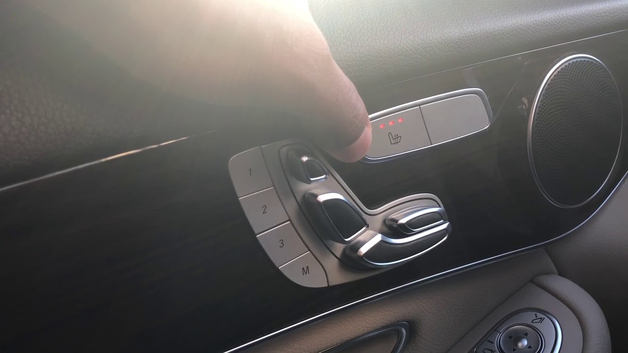 SEAT WARMERS CONTROL MercedesBenz GLCClass HOW TO YouTube