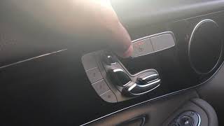 SEAT WARMERS CONTROL  - Mercedes-Benz GLC-Class - HOW TO