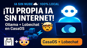 Crea tu ASISTENTE de IA LOCAL en CasaOS - Ollama + Lobechat (ChatGPT GRATIS)