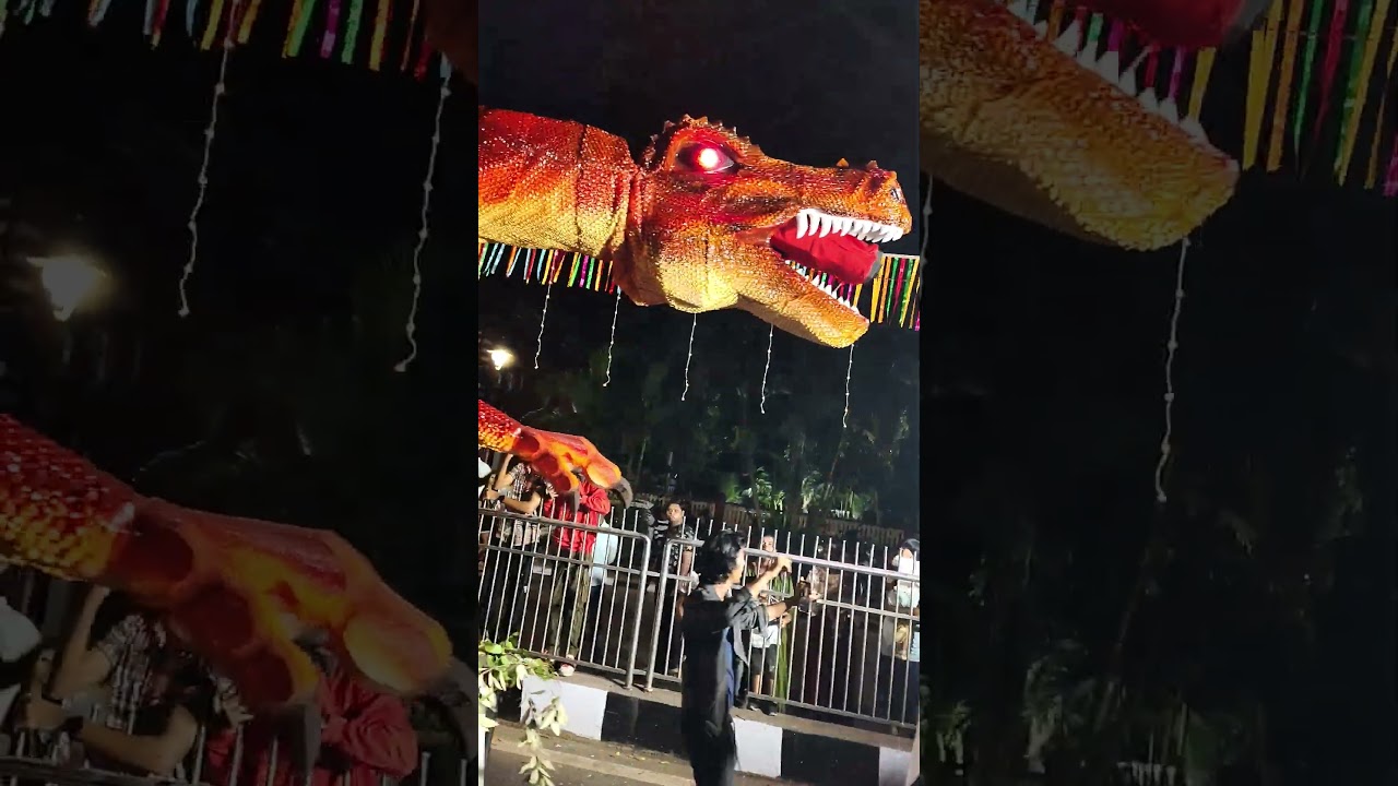 Dinosaur OR Dragon Goa Carnival 2025 