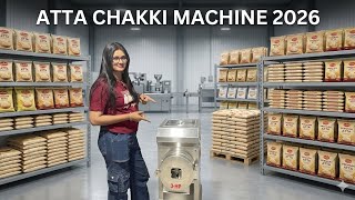 एक मशीन से 10 प्रकार का आइटम पीसे aata chakki making machine in Bhopal 2026