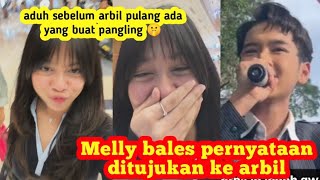 MELLY BILANG INI KE ARBIL DI KOMEN - Pasti ada yang terkejut lihat nyonya fahrizan ini🤫