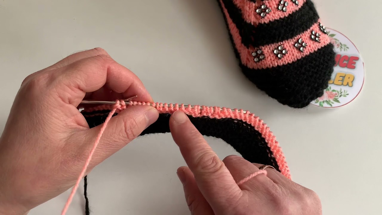 İKİ ŞİŞLE / EN KOLAY PATİK MODELİ  /ÇEYİZLİK BAYAN PATİĞİ YAPIMI !!!!