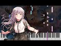 【バンドリ】Safe and Sound /Roselia (full ver) ピアノ アレンジ