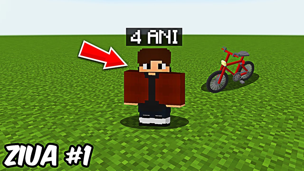 De La 0 La 100 De Ani În Minecraft - Ziua #1 !