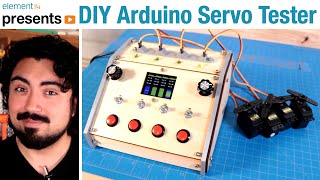 DIY Four Channel Arduino Servo Tester