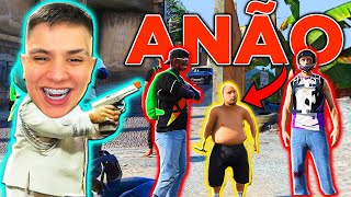 VIREI UM ANÃO no GTA RP 😂 (Paulinho o LOKO)