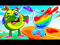 Yummy Rainbow Milkshake Song 🧋🌈 Breakfast Song 🥞 II VocaVoca🥑 Kids Songs &amp; Nursery Rhymes