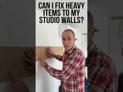 Can I fix heavy items to the walls?