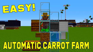 Automatic Micro Carrot/ Potato/ Wheat Farm 1.17 (Nano Farm) | Minecraft Farms