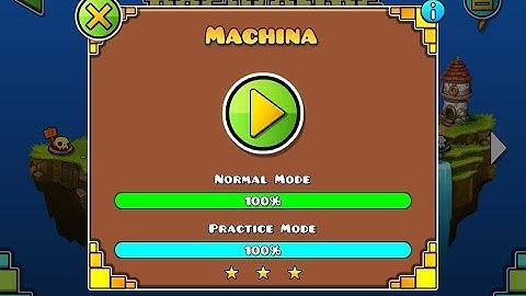 Geometry Dash World: Dashlands Level 3: Machina