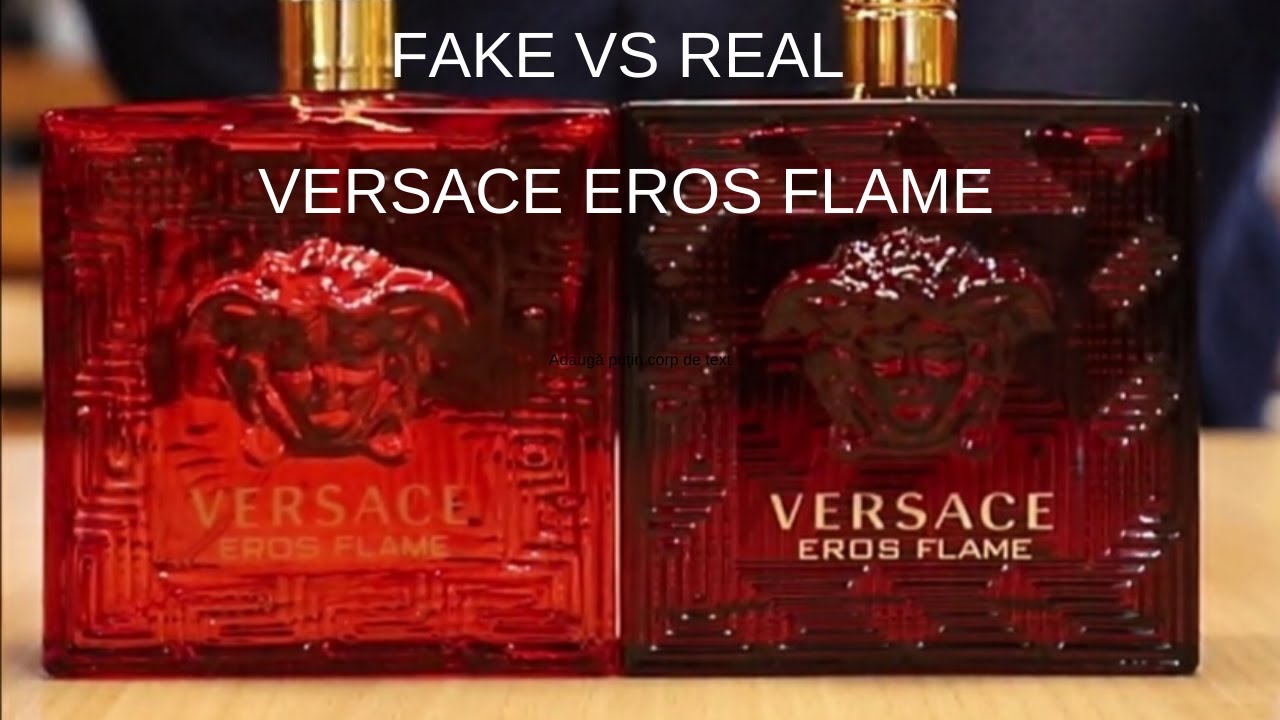 versace red eros