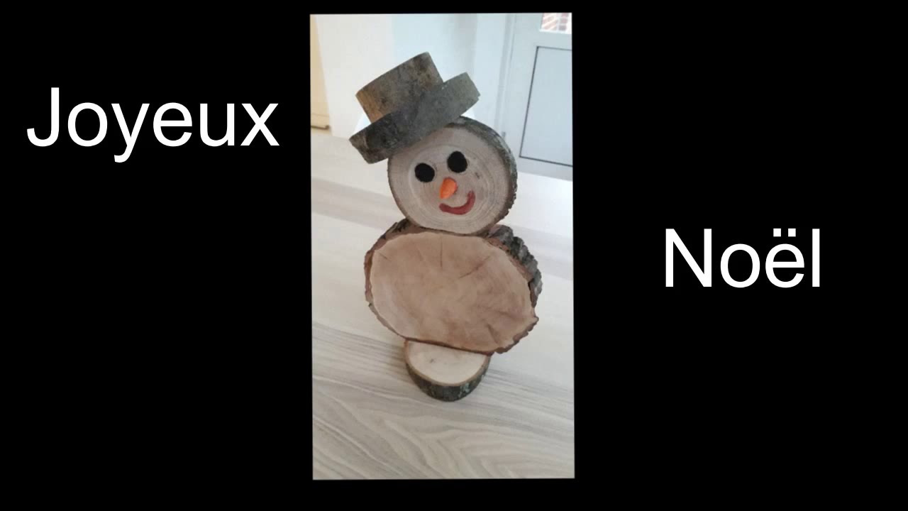 Bonhomme De Neige En Bois De Palette
