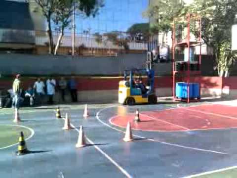 Senai curso de empilhadeira