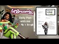 February Plan With Me | Daily Planning Routine + flip through of my planner