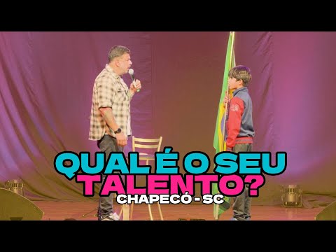 SERGINHO LACERDA - QUAL SEU TALENTO, CHAPECÓ?
