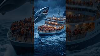 Shark Attack On Big Ship 🚢 | #shorts
