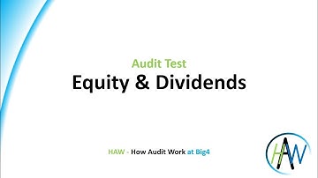 6.34 Audit Test - Equity & Dividends - Preview