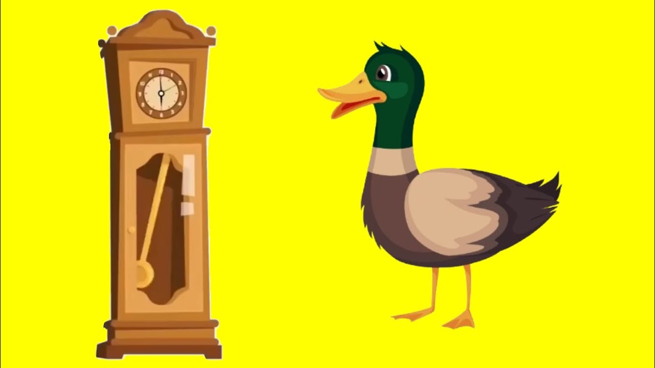 Hickory Dickory Dock | Duck Song-140 | Nursery Rhymes & Kids Songs | Kids Comfort