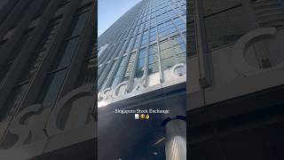 Singapore Stock Exchange📈 #stockmarket #singapore #stocks #investing #wallstreet #business #money