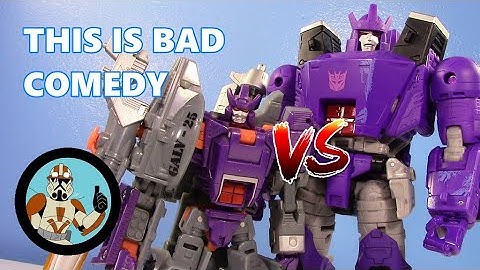 Transformers Universe Deluxe VS Kingdom WFC Leader GALVATRON | Old VS New #45